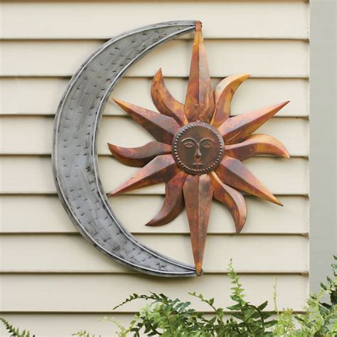 metal art to hang on outside of house|unique outdoor metal wall art.